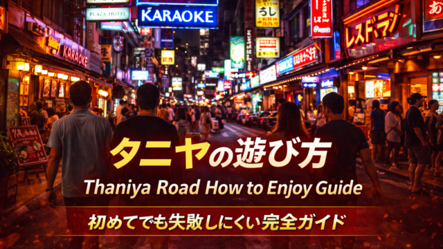 タニヤの遊び方ガイド｜初めてでも失敗しにくい楽しみ方を初心者向けに解説