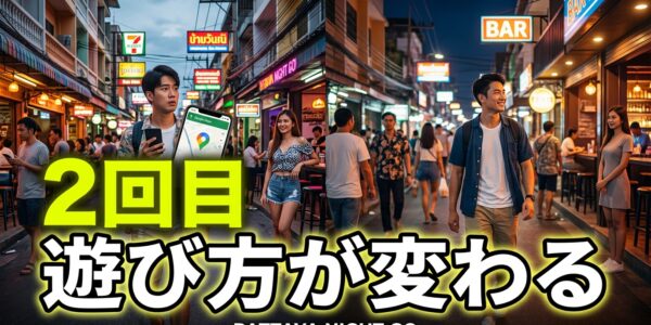 リピーターが2回目で変える遊び方|パタヤ夜遊びは「探索」から「目的地」へ リピーターが2回目で変える遊び方|パタヤ夜遊びは「探索」から「目的地」へ