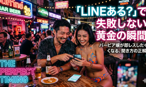 バービアで連絡先を聞くなら、このタイミングがいい バービアで連絡先を聞くなら、このタイミングがいい