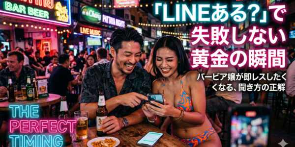 バービアで連絡先を聞くなら、このタイミングがいい バービアで連絡先を聞くなら、このタイミングがいい