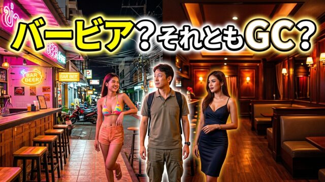 バービア vs ジェントルマンズクラブ|パタヤで遊ぶならどっちが合う? バービア vs ジェントルマンズクラブ|パタヤで遊ぶならどっちが合う?