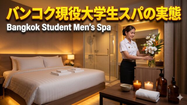 バンコクのローカルメンズスパガイド|現役大学生や若い子に癒やされる秘密の実態 バンコクのローカルメンズスパガイド|現役大学生や若い子に癒やされる秘密の実態