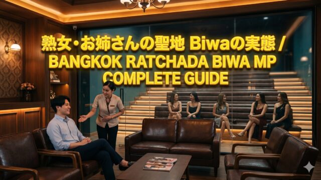 Biwa（ビワ）完全ガイド｜ラチャダーで熟女系が充実したローカル感強めのマッサージパーラー