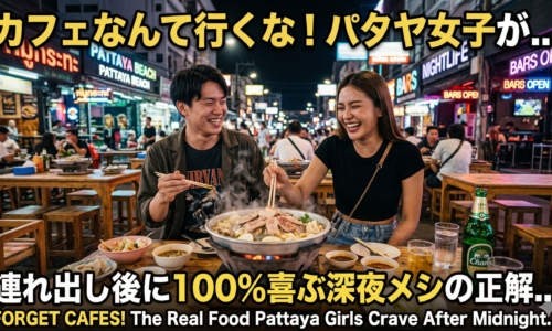 連れ出した後に使えるパタヤの深夜飯屋、エリア別まとめ!女の子が喜ぶのは「ムーガタ・日本食・麺」だけ! 連れ出した後に使えるパタヤの深夜飯屋、エリア別まとめ!女の子が喜ぶのは「ムーガタ・日本食・麺」だけ!