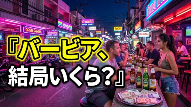 バービアの料金システム2026年完全ガイド|ドリンク・レディドリンク・バーファイン・チップを全部解説 バービアの料金システム2026年完全ガイド|ドリンク・レディドリンク・バーファイン・チップを全部解説