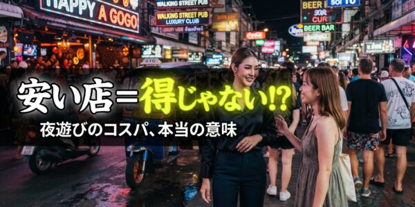 パタヤ夜遊びの「コスパ」って結局何？安い店＝得ではない理由