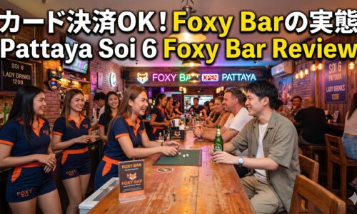 Foxy Bar Soi 6(フォクシーバー)完全ガイド|カード決済できてオランダ人オーナーのバービア Foxy Bar Soi 6(フォクシーバー)完全ガイド|カード決済できてオランダ人オーナーのバービア