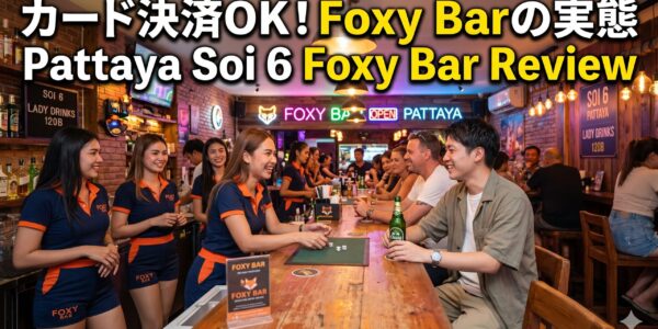 Foxy Bar Soi 6(フォクシーバー)完全ガイド|カード決済できてオランダ人オーナーのバービア Foxy Bar Soi 6(フォクシーバー)完全ガイド|カード決済できてオランダ人オーナーのバービア