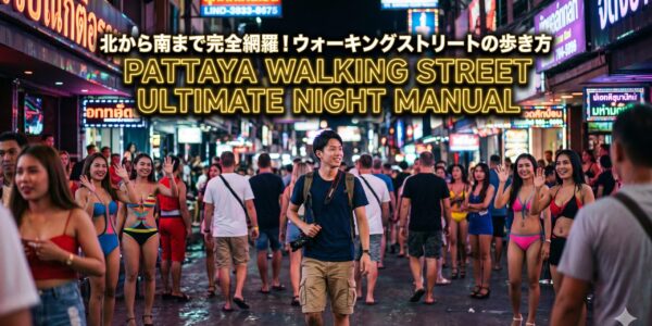 パタヤ・ウォーキングストリート歩き方マニュアル|初めてでも迷わないエリア構造と最新夜遊び完全攻略 パタヤ・ウォーキングストリート歩き方マニュアル|初めてでも迷わないエリア構造と最新夜遊び完全攻略