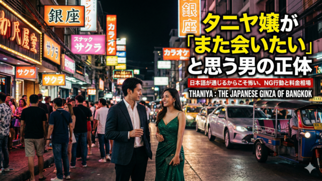 タニヤのカラオケ嬢とうまくやる人が知っていること