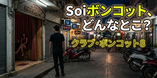 Soiボンコットってどんなとこ?パタヤの「大人向け夜遊び」が集まる通り Soiボンコットってどんなとこ?パタヤの「大人向け夜遊び」が集まる通り