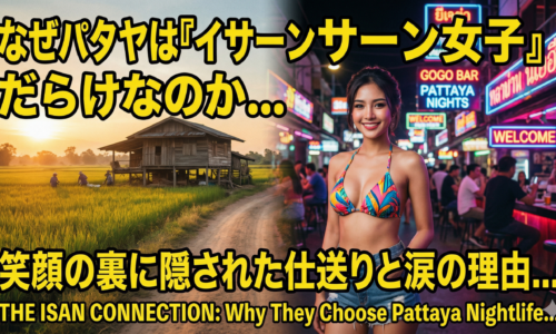 なぜパタヤ夜遊びの女の子はイサーン出身が多いのか?経済事情と家族への愛、その性格の違いを徹底解説 なぜパタヤ夜遊びの女の子はイサーン出身が多いのか?経済事情と家族への愛、その性格の違いを徹底解説