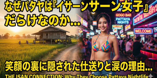 なぜパタヤ夜遊びの女の子はイサーン出身が多いのか?経済事情と家族への愛、その性格の違いを徹底解説 なぜパタヤ夜遊びの女の子はイサーン出身が多いのか?経済事情と家族への愛、その性格の違いを徹底解説