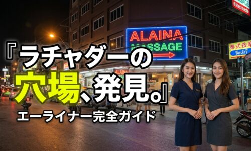 Eyeliner(エーライナー/Alaina)完全ガイド|ラチャダー・ソイ7入口の穴場マッサージパーラー Eyeliner(エーライナー/Alaina)完全ガイド|ラチャダー・ソイ7入口の穴場マッサージパーラー
