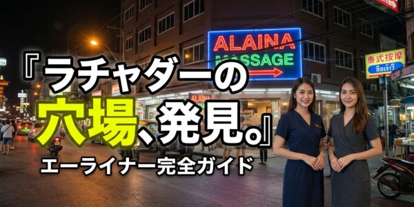 Eyeliner(エーライナー/Alaina)完全ガイド|ラチャダー・ソイ7入口の穴場マッサージパーラー Eyeliner(エーライナー/Alaina)完全ガイド|ラチャダー・ソイ7入口の穴場マッサージパーラー