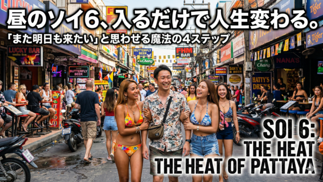 パタヤ・ソイ6のバービアで打ち解けるまでの自然な流れ！距離を縮める極意と連れ出し術
