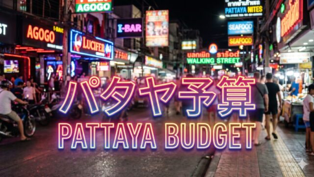 初めてのパタヤ、いくら持っていけば安心か 初めてのパタヤ、いくら持っていけば安心か
