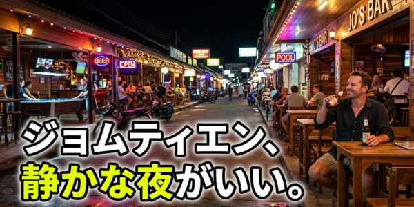 ジョムティエンのバービアエリアガイド|ローカル・静か・安い夜を楽しむならここ ジョムティエンのバービアエリアガイド|ローカル・静か・安い夜を楽しむならここ
